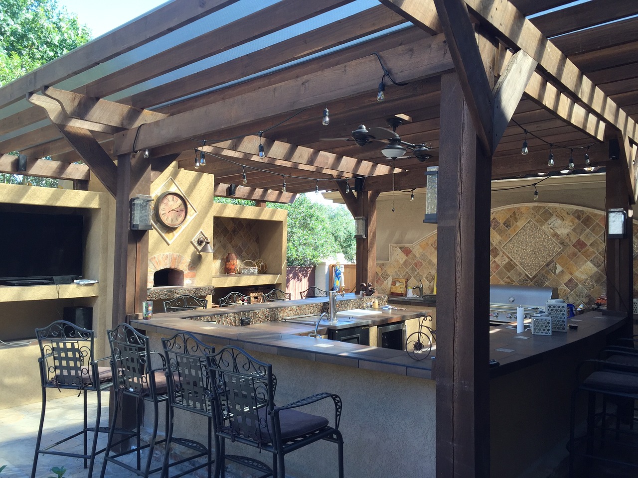 An outdoor kitchen can Add Value to your Home